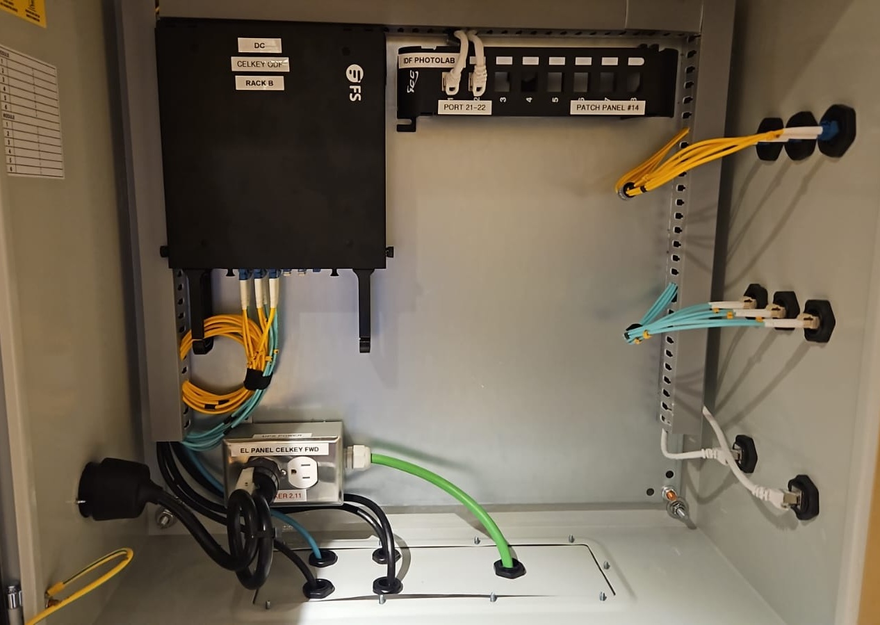 MG Marine - Data and power shore connection